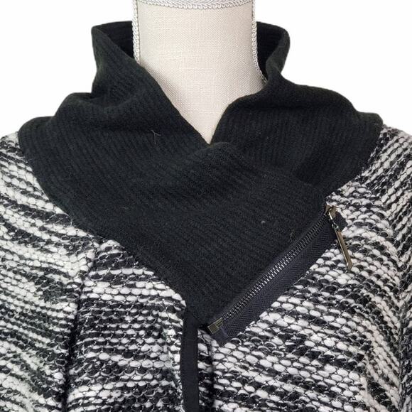 Papillon Front Zip Jacquard Knit Jacket NEW - Picture 8 of 14